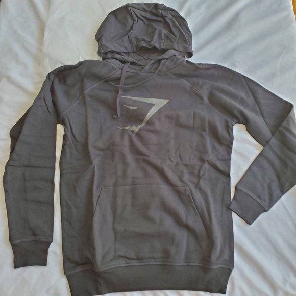 Gymshark Sharkhead Infill Black Hoodie UNISEX - Picture 5 of 12